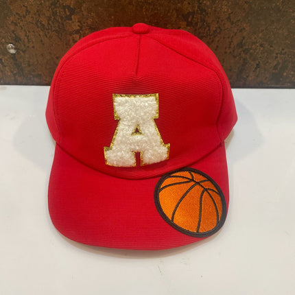 Customized Caps with Initial and Cartoon for Boys and Girls