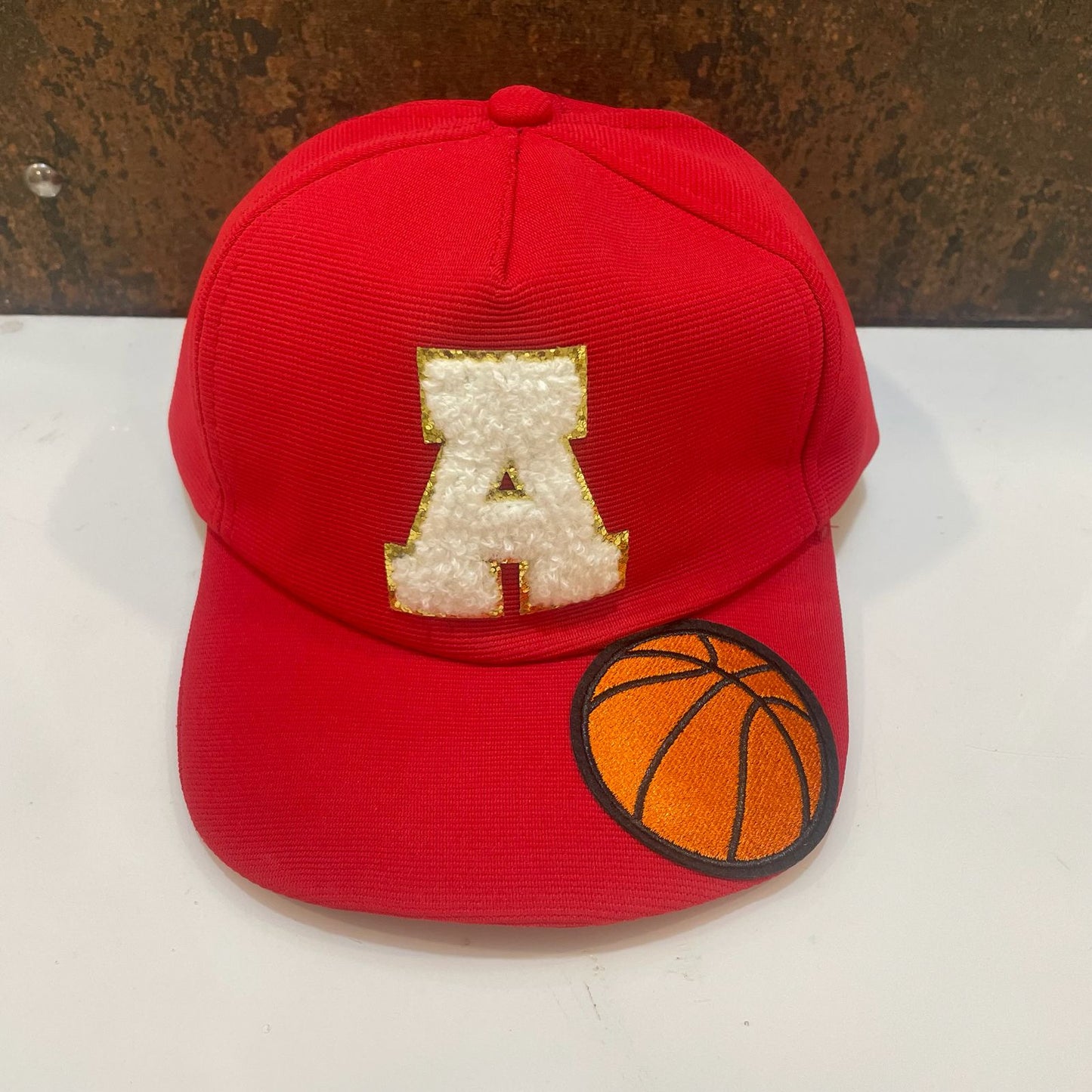 Customized Caps with Initial and Cartoon for Boys and Girls