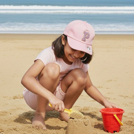 Customized Caps with Initial and Cartoon for Boys and Girls