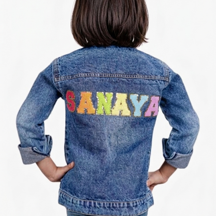 Personalised Denim Jacket with name - Premium Quality