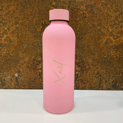 Customized Water Bottles with Name | Stainless Steel Double Insulated Water Bottles for Corporate Gifting - 500 ml