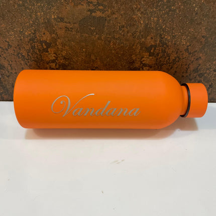 Customized Water Bottles with Name | Stainless Steel Double Insulated Water Bottles for Corporate Gifting - 500 ml