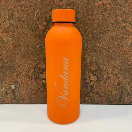 Customized Water Bottles with Name | Stainless Steel Double Insulated Water Bottles for Corporate Gifting - 500 ml