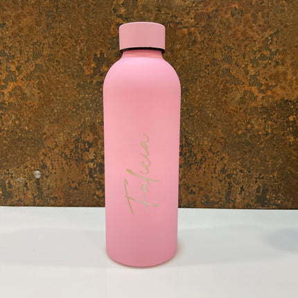 Customized Water Bottles with Name | Stainless Steel Double Insulated Water Bottles for Corporate Gifting - 500 ml