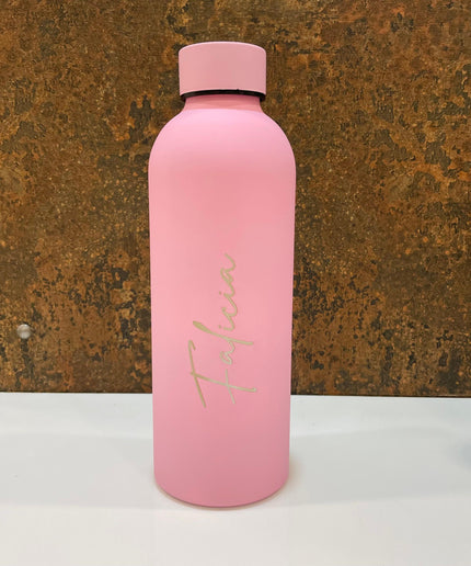 Customized Water Bottles with Name | Stainless Steel Double Insulated Water Bottles for Corporate Gifting - 500 ml