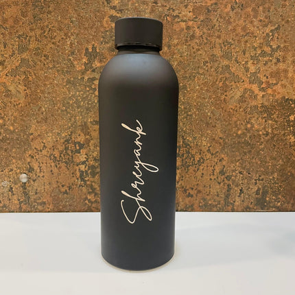 Customized Water Bottles with Name | Stainless Steel Double Insulated Water Bottles for Corporate Gifting - 500 ml