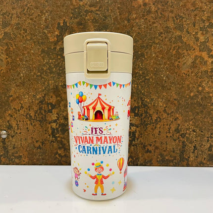 Customized Kids Theme Travel Mug with Name - Return Gifts