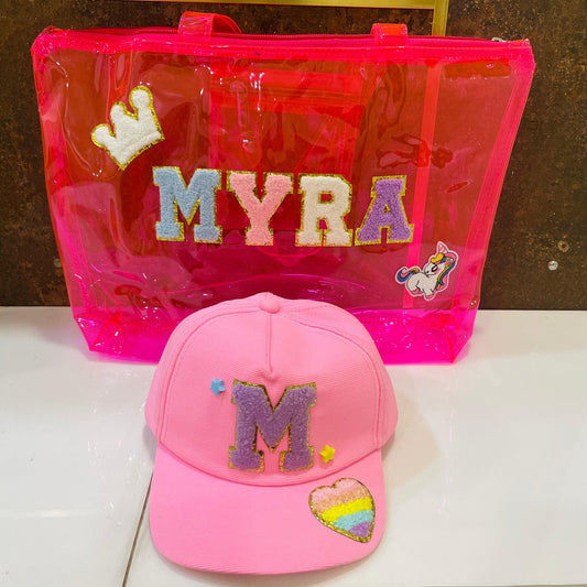 Personalized Tote Bag & Cap combo