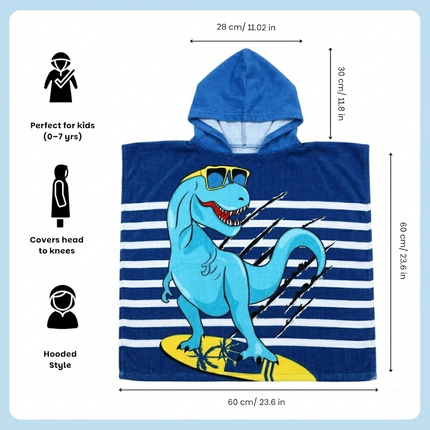 Poncho towel for Kids