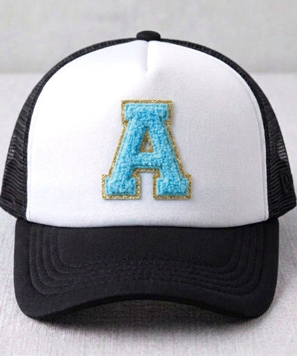 Personalized Trucker Cap with Initial