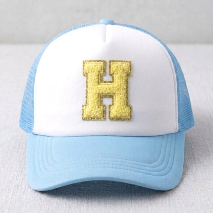 Personalized Trucker Cap with Initial