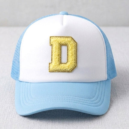 Personalized Trucker Cap with Initial