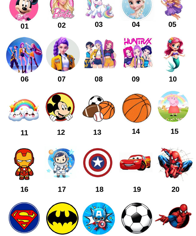 Customized Travel Neck Pillow | Personalized Name and Cartoon Travel Pillow