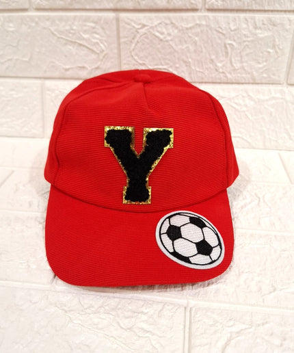 Customized Caps with Initial and Cartoon for Boys and Girls