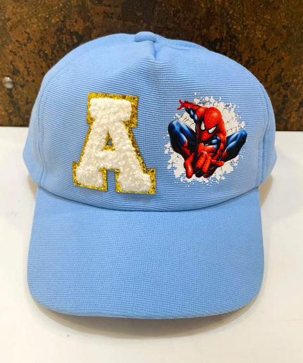 Customized Cap for Kids with Initial and cartoon - Return gifts