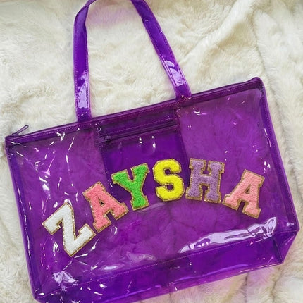 Customized Jelly Tote Bag