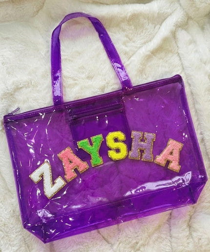 Customized Jelly Tote Bag